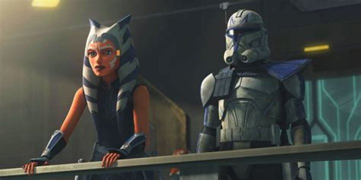 Ahsoka and Rex talking