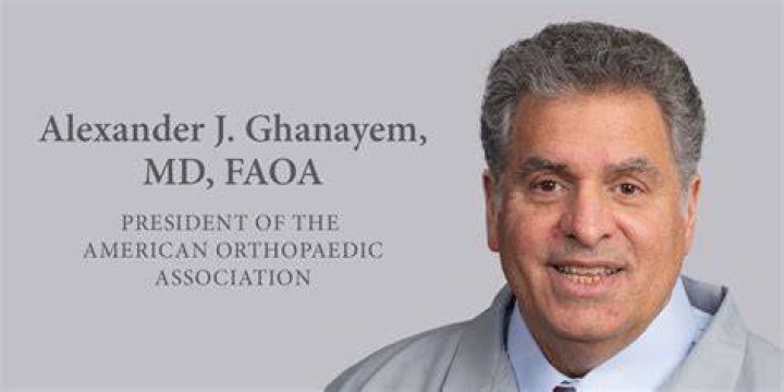 Alexander Ghanayem, MD, Orthopaedic Surgery, Maywood, IL, Loyola University Medical Center