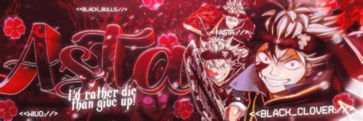 Black Clover twitter post