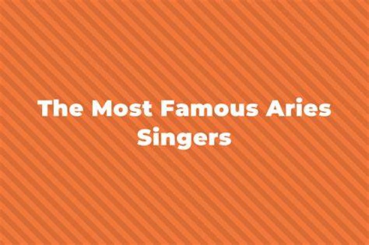 Famous Aries Rock Singers