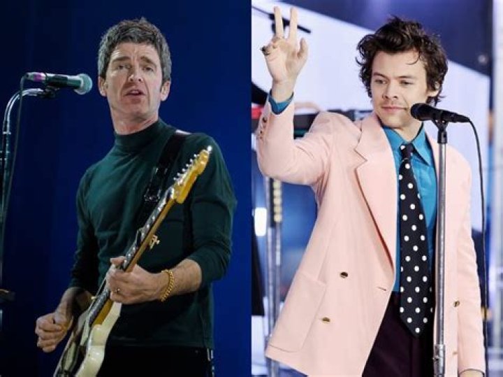 Harry Styles and Noel Gallagher