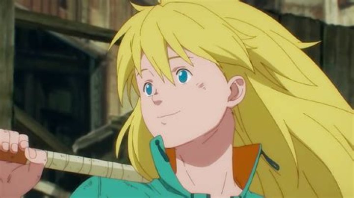 Nikaido smiling during episode 2 of Dorohedoro