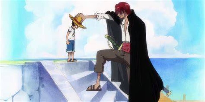Shanks with the straw hat in One Piece